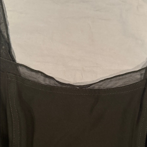 CAbi Black Mesh Detail Tank Top - Picture 4 of 5